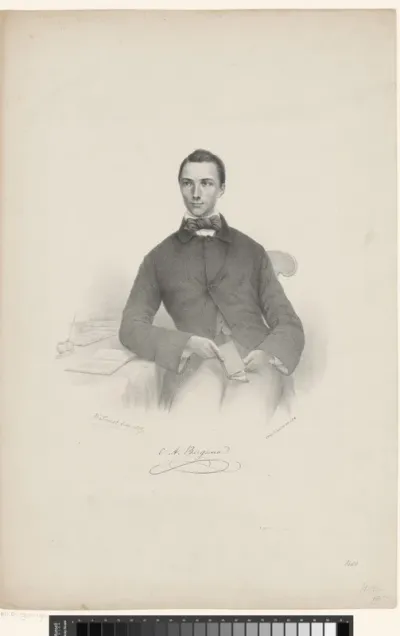 Portret van Cornelis Adriaan Bergsma