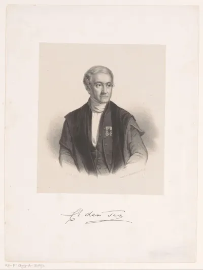 Portret van Cornelis Anne den Tex