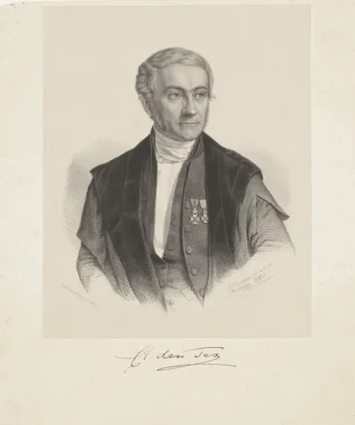 Portret van Cornelis Anne denden Tex