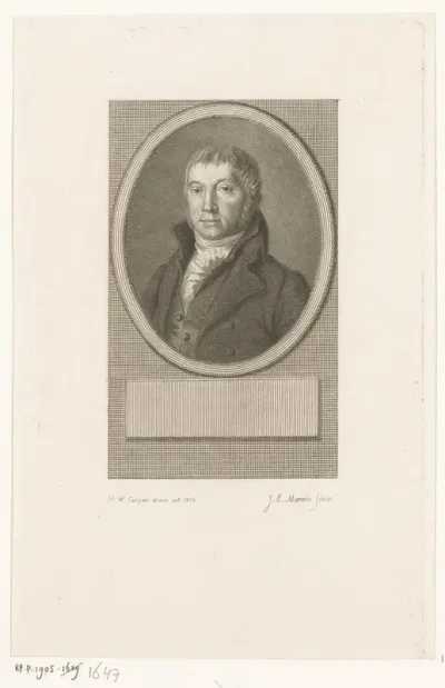 Portret van Cornelis Anthony Fannius Scholten