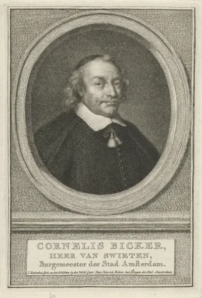 Portret van Cornelis Bicker, heer van Swieten