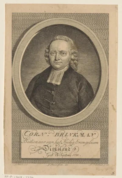 Portret van Cornelis Brinkman