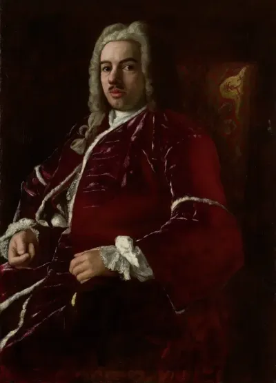 Portret van Cornelis Calkoen (1696-1764). Ambassadeur bij de Hoge Porte te Constantinopel