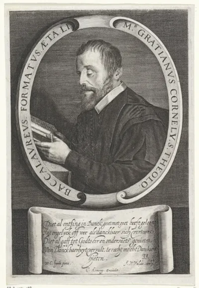 Portret van Cornelis Danckaert