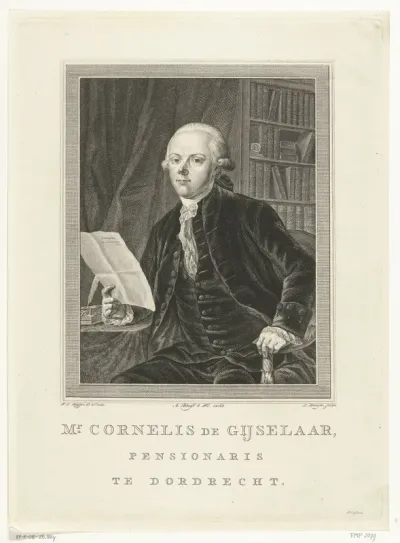 Portret van Cornelis de Gijselaar
