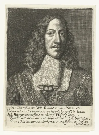 Portret van Cornelis de Witt