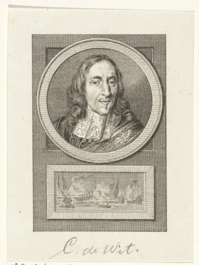Portret van Cornelis de Witt