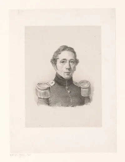 Portret van Cornelis Diederik Adriaan Schutter