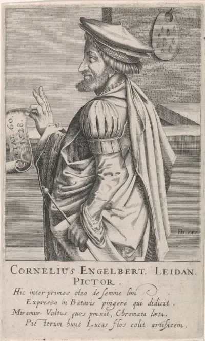 Portret van Cornelis Engebrechtsz.