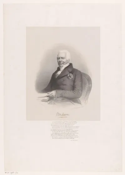 Portret van Cornelis Felix van Maanen