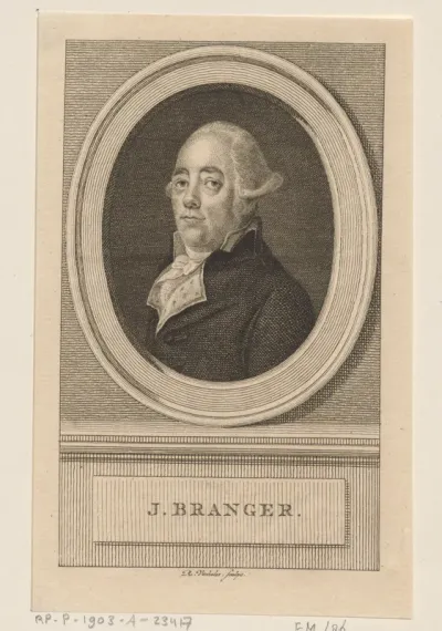 Portret van Cornelis Ignatius Branger
