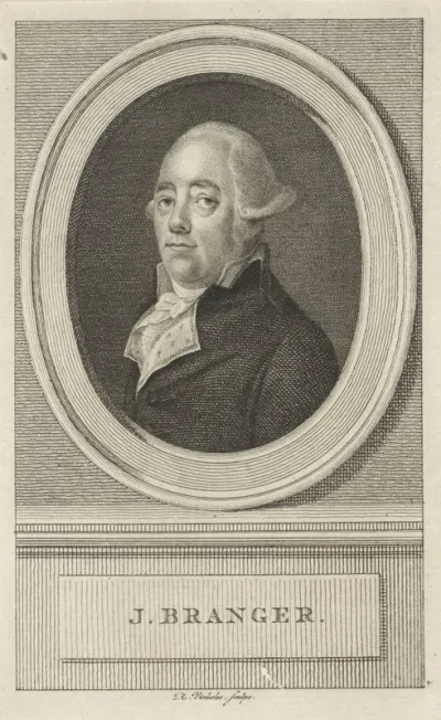 Portret van Cornelis Ignatius Branger