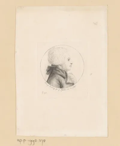 Portret van Cornelis Johan de Lange