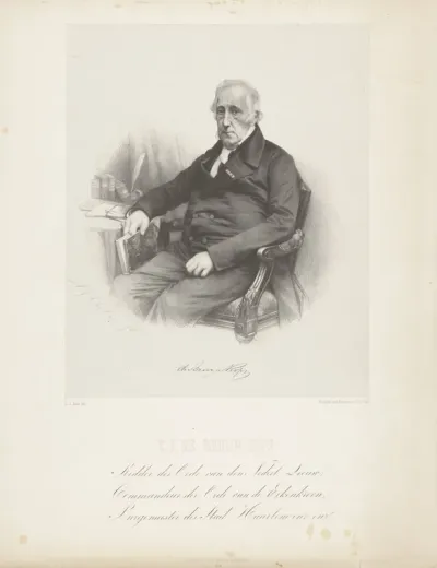 Portret van Cornelis Johannes de Bruyn Kops