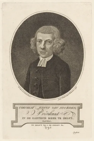 Portret van Cornelis Justus van Noorden