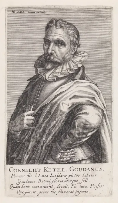 Portret van Cornelis Ketel