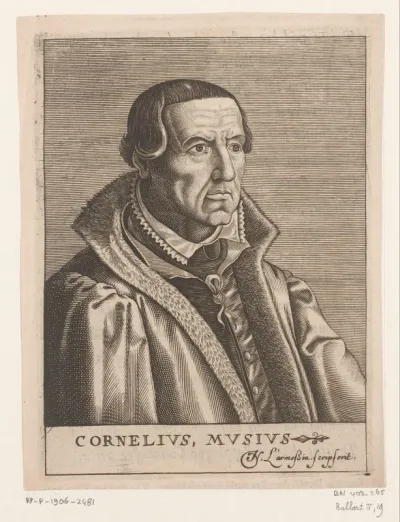 Portret van Cornelis Musius