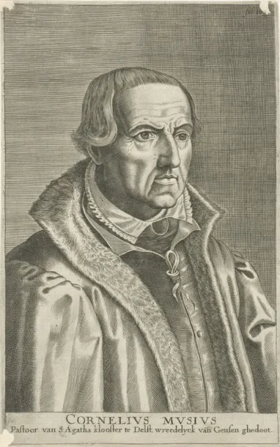 Portret van Cornelis Musius
