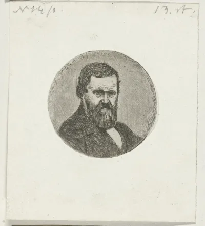 Portret van Cornelis Ouboter van der Grient