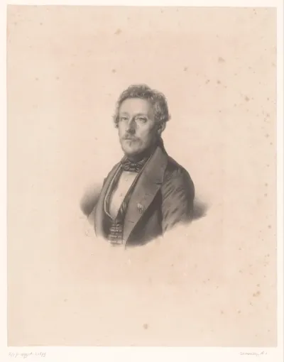Portret van Cornelis Pieter Jacob Elout