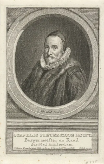 Portret van Cornelis Pietersz. Hooft