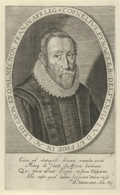 Portret van Cornelis Pijnacker
