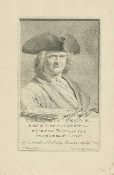Portret van Cornelis Pronk
