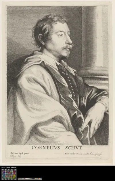 Portret van Cornelis Schut