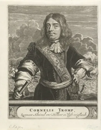 Portret van Cornelis Tromp