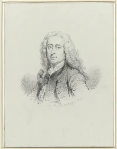 Portret van Cornelis Troost