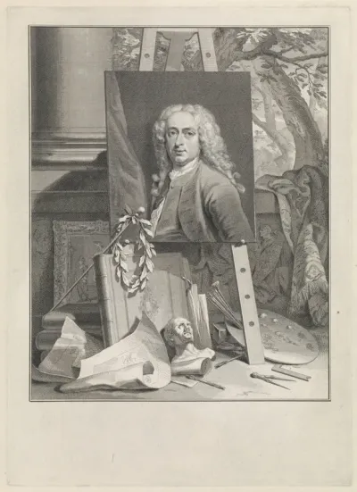 Portret van Cornelis Troost
