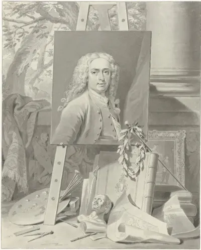 Portret van Cornelis Troost