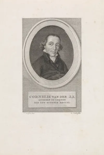 Portret van Cornelis van der Aa