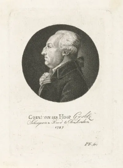 Portret van Cornelis van der Hoop Gijsbertz.