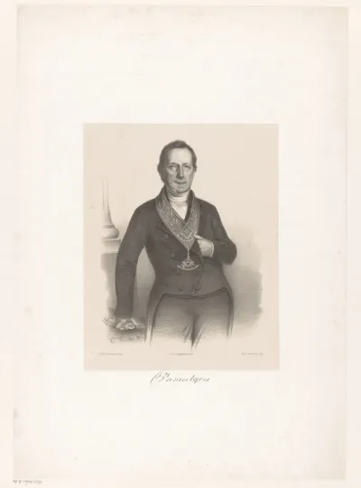 Portret van Cornelis van der Vijver