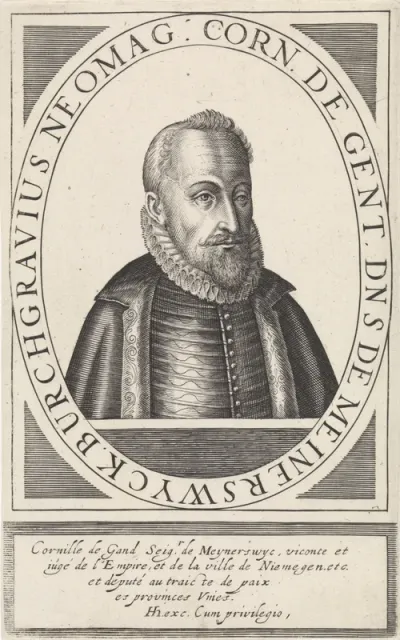 Portret van Cornelis van Gent, heer van Loenen en Meinerswijk