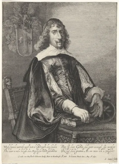 Portret van Cornelis van Haesdonck, koopman