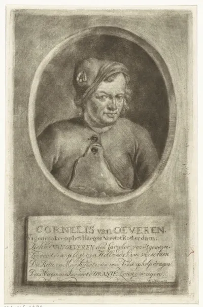 Portret van Cornelis van Oeveren