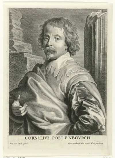 Portret van Cornelis van Poelenburgh