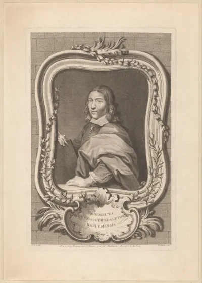 Portret van Cornelis Visscher II