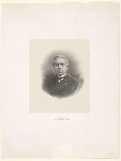 Portret van Cornelis Wilhelmus Vinkhuyzen