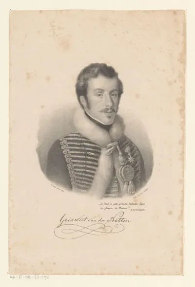 Portret van Cornelius Anthonius Geisweit van der Netten