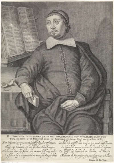 Portret van Cornelius Cossius