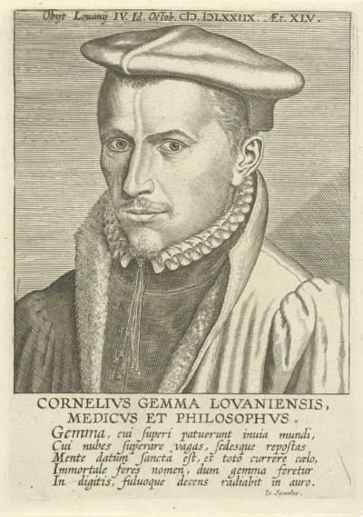 Portret van Cornelius Gemma