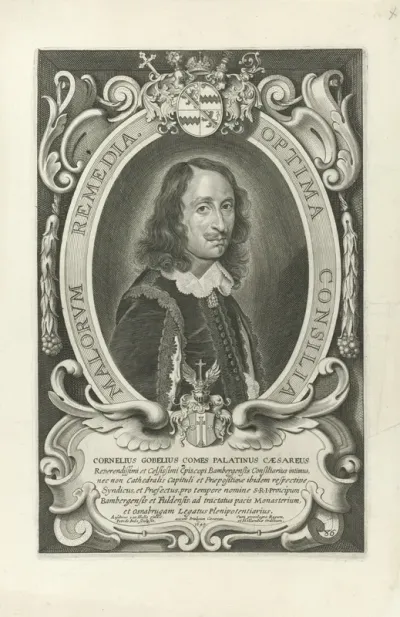 Portret van Cornelius Gobelius