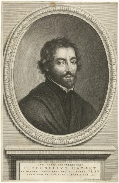 Portret van Cornelius Hazart