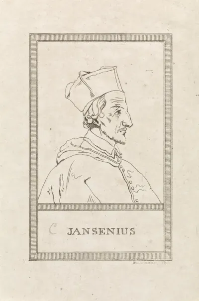 Portret van Cornelius Jansenius, grondlegger van jansenisme