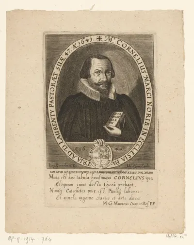 Portret van Cornelius Marci
