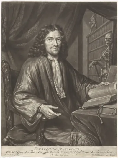 Portret van Cornelius 's-Gravesande
