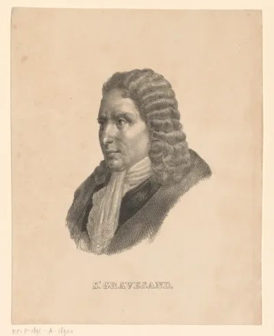 Portret van Cornelius 's-Gravesande